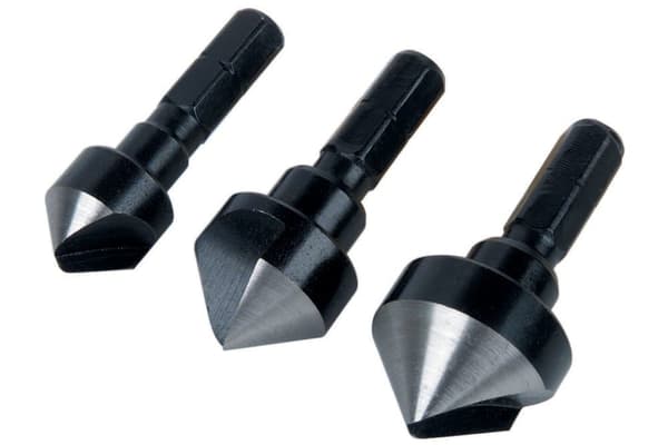 Konisk försänkare Wolfcraft; 12/16/19 mm