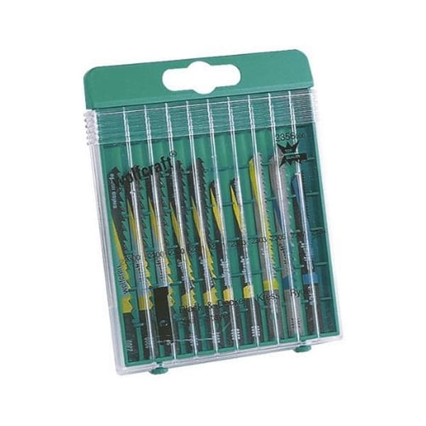 Sticksågsbladsats Wolfcraft 2356000; 10 st.
