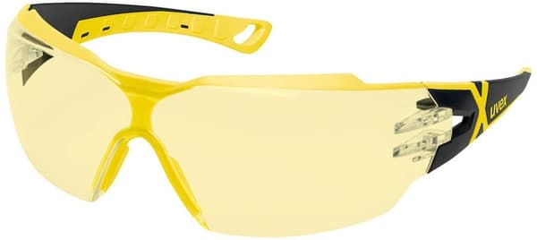 Skyddsglasögon UVEX Pheos CX2; gul / svart