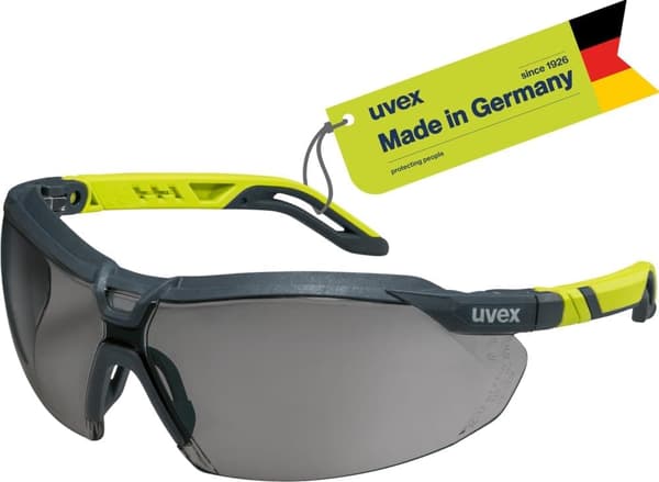 Skyddsglasögon UVEX Uvex i-5; Supravision excellence; grå / grön
