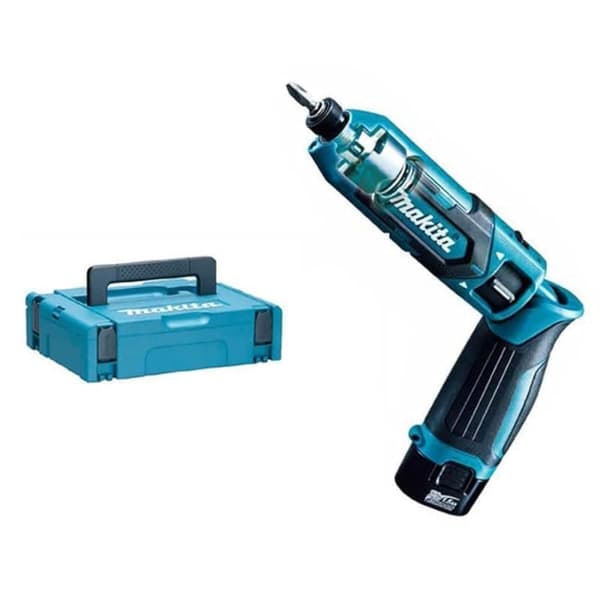 Slagskruvdragare Makita TD022DSJ; 7,2 V; 2x1,5 Ah batt.