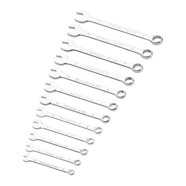 Hylsnyckelsats Stanley STMT82843-0; 8-19 mm; 12 st.