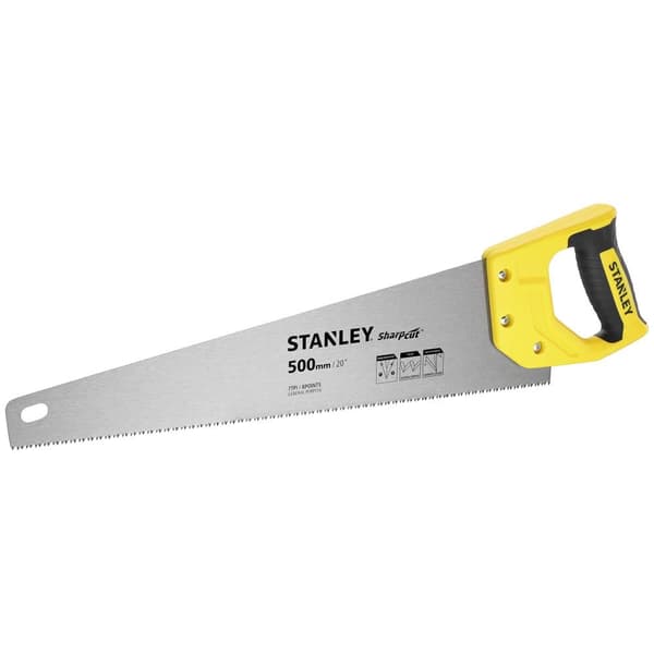 Handsåg  Stanley SharpCut; 500 mm; universal