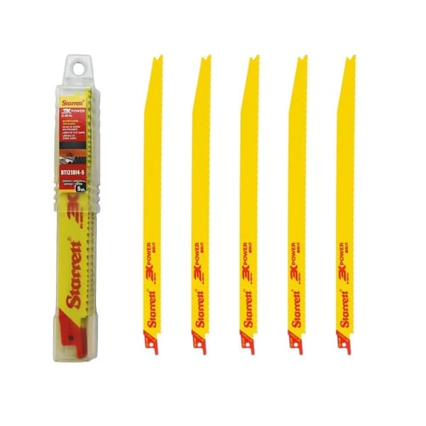 Tigersågsblad Starrett BT121014; 5 st.