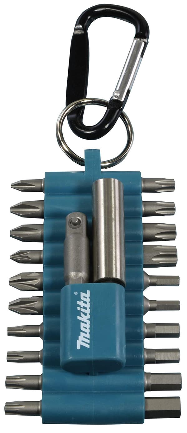 Bitssats för skruvmejsel Makita P-81175; 22 st.