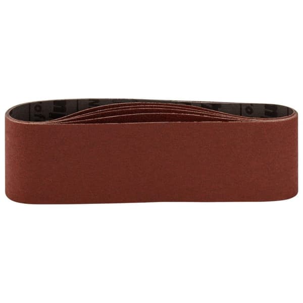 Slipband för bandslipar 76x610 mm; K80; 5 st.