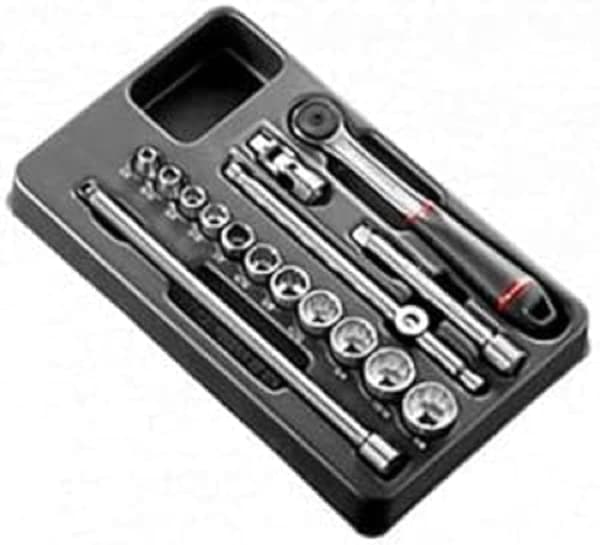 Hylsnyckelsats Facom MOD.J161-212U; 3/8''; 16 st.