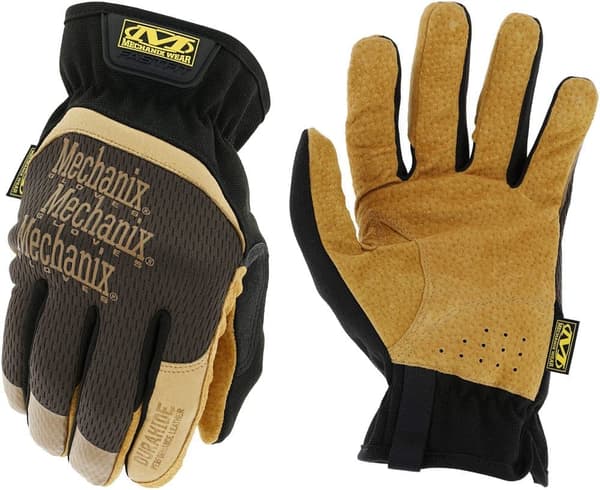 Handskar Mechanix Wear FastFit Leather LG LFF-75-008; 8/S