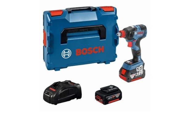 Slagmutterdragare Bosch GDX 18V-200 C; 18 V; 2x5,0 Ah batt.