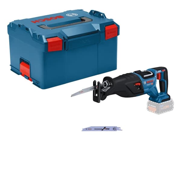 Batteridriven tigersåg Bosch GSA 18V-28 Professional; 18 V (utan batteri och laddare) + L-BOXX 238