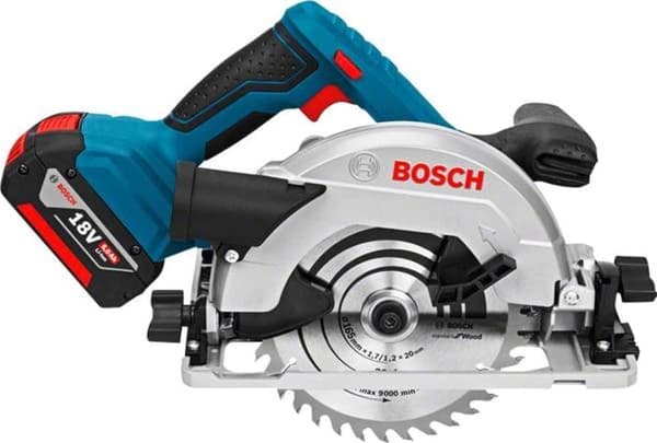 Batteridriven cirkelsåg Bosch GKS 18V-57G; 18 V; 2x4,0 batt.