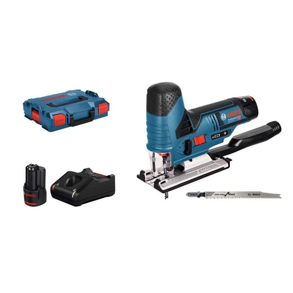 Sticksåg Bosch GST 12V-70 Professional; 12 V; 2x3,0 Ah batt.