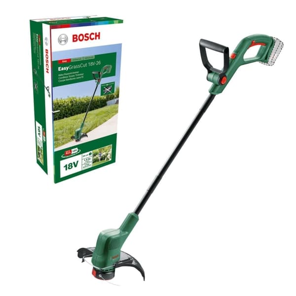 Trimmer Bosch EasyGrassCut 18V-26; 18 V (utan batteri och laddare)