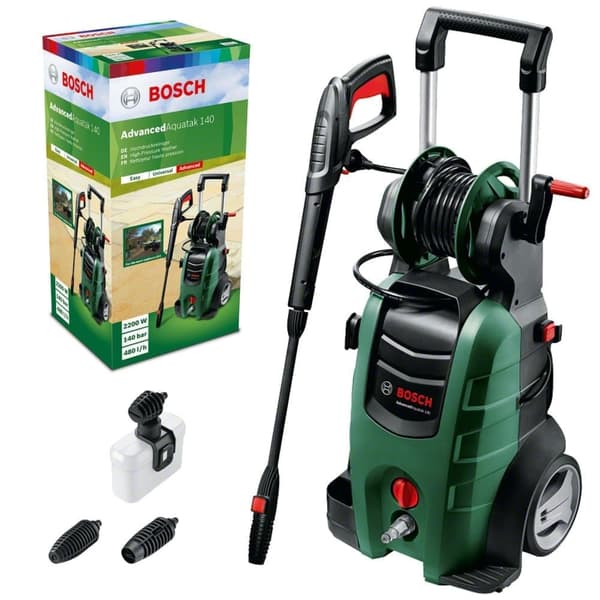 Högtryckstvätt Bosch AdvancedAquatak 140 Svart, Grön