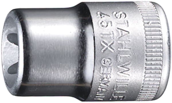 Hylsnyckel Stahlwille 02270006; 3/8''; E6; TORX