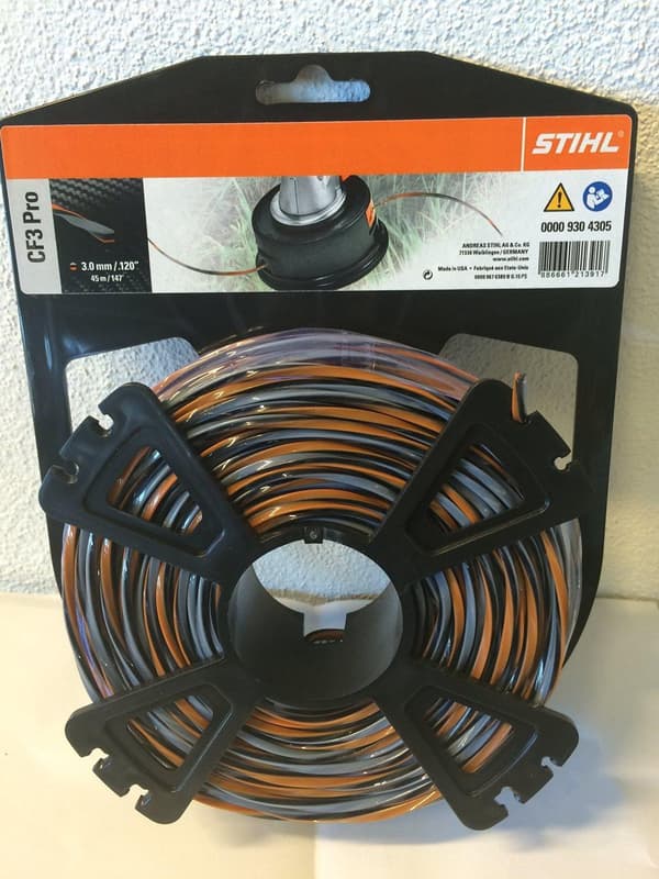 Trimmertråd Stihl CF3 Pro; 3 mm x 45 m