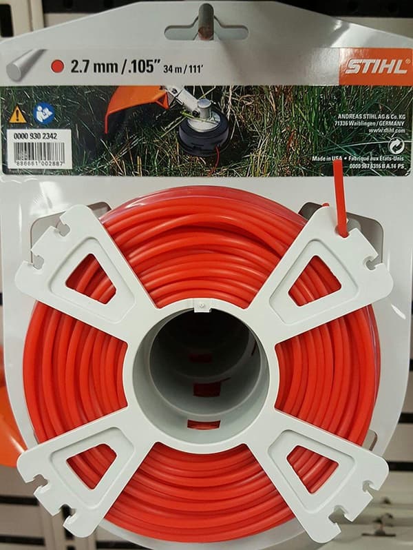 Trimmertråd Stihl 9302342; 2,7 mm x 34 m