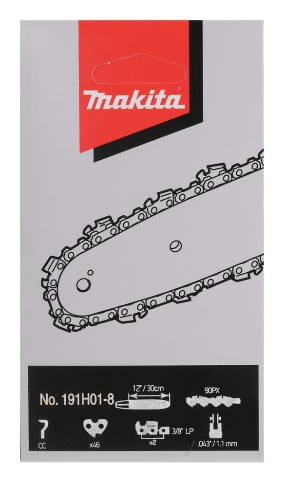 Sågkedja Makita 191H01-8; 12''; 30 cm; 3/8''; 46; 1,1 mm