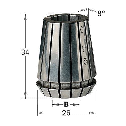 Spänntång CMT ER25 184.130.25; 13 mm