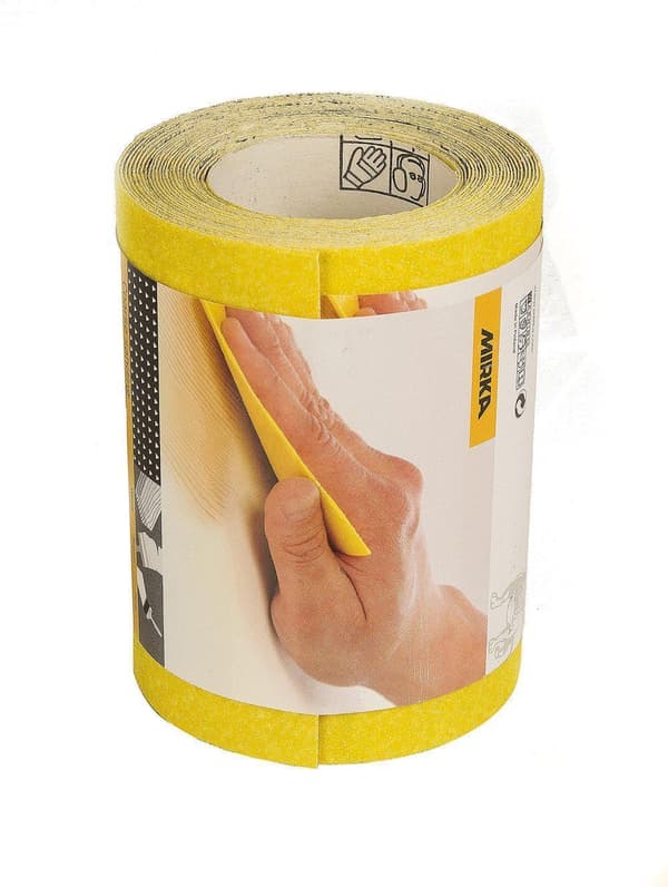 Sandpappersrulle Mirka 1653400115; 115mmx5m; P150