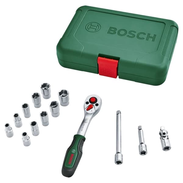 Verktygspaket Bosch 1600A02BY0; 1/4'; 14 st.
