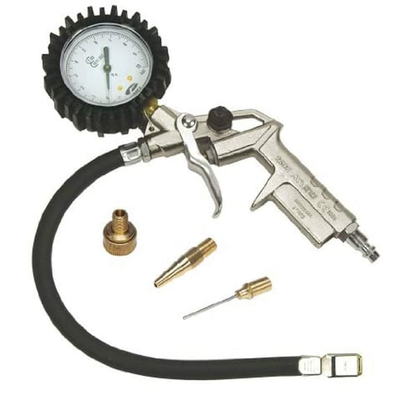 Däckpåfyllare med manometer Stanley KIT3