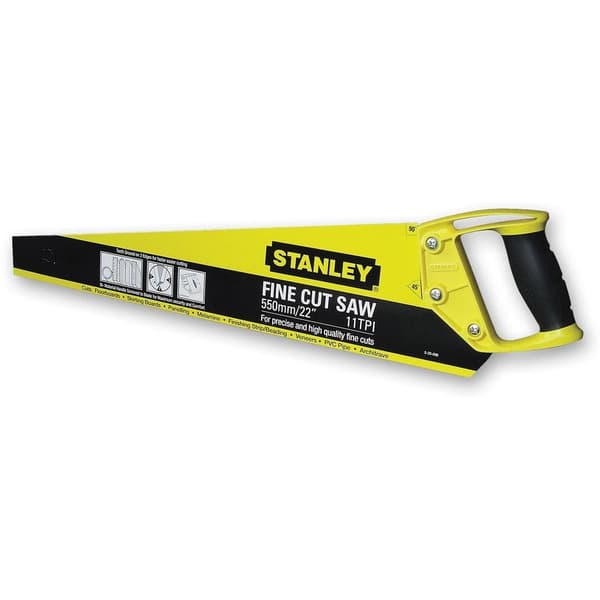 Handsåg  Stanley; 550 mm För trä