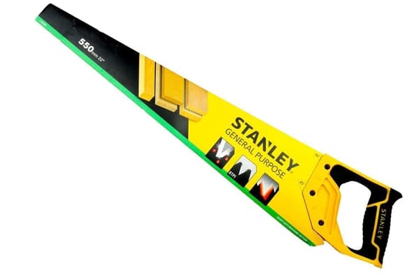 Handsåg  Stanley; 550 mm För trä