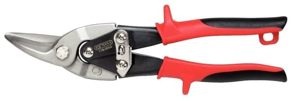 Plåtsax KS Tools; 240 mm åt vänster