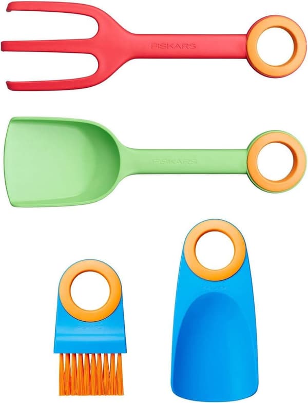 Barnverktygssats Fiskars 1062472; 4 st.