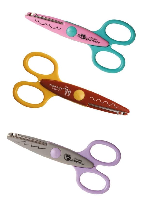 Barnsaxar set Fiskars; 3 st.