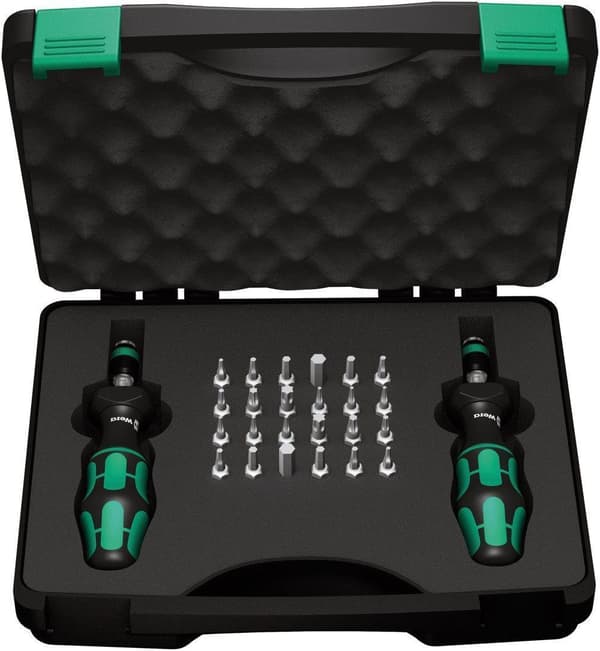 Dynamometer skruvmejsel Wera 7440/41; 0,3-3,0 Nm; 26 st.