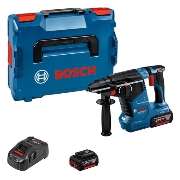 Borrhammare Bosch GBH 18V-24 C Professional; 2,4 J; SDS-plus; 18 V; 2x5,0 Ah batt.