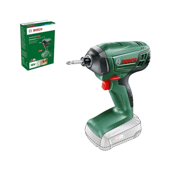 Slagskruvdragare Bosch Advanced ImpactDrive 18; 18 V (utan batteri och laddare)
