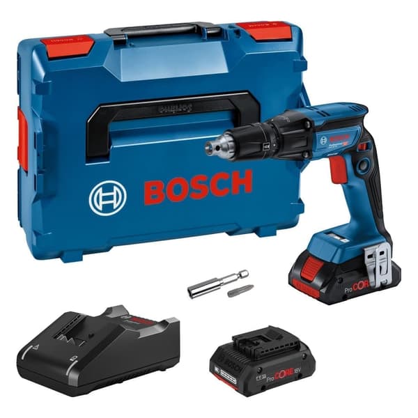Batteridriven skruvdragare Bosch GTB 18V-45; 18 V; 2x4,0 Ah batt.