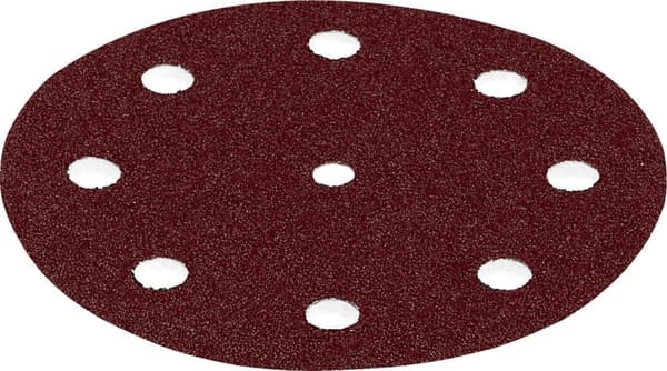 Sandpapper för excenterslipar Rubin2; 125 mm; P80; 10 st.