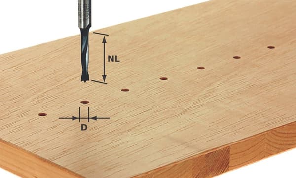 Tappfräs Festool; 10x53,5 mm