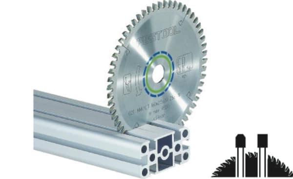 Sågklinga för aluminium Festool; 225x2,6x30,0 mm; Z68; -5°