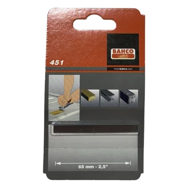 Skrapblad Bahco 451; 65 mm