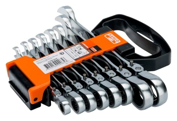 Skiftnyckelset Bahco 41 RM; 8-19 mm; 8 st.