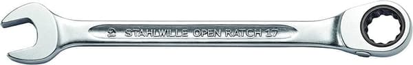Skiftnyckel med spärrhake Stahlwille 41170909; 9 mm