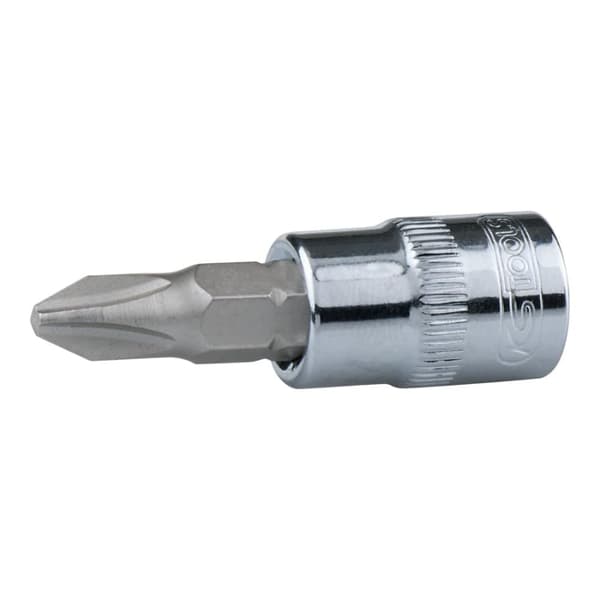 Hylsa med spindel KS Tools Chrome+; 1/4''; PH3