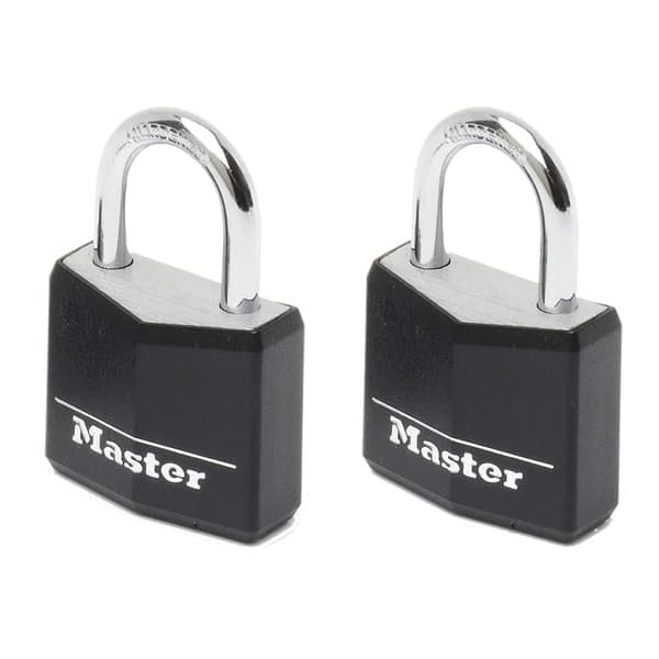 Låsa MasterLock 9130EURTBLK; 30 mm; 2 st.
