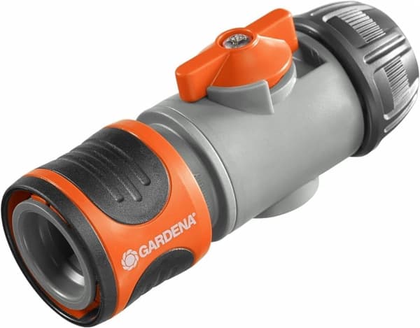 Adapter för slang Gardena 2942-20; 13 mm; med ventil