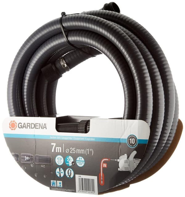 Sugslang för vattenpumpar Gardena 01418-20; 7 m