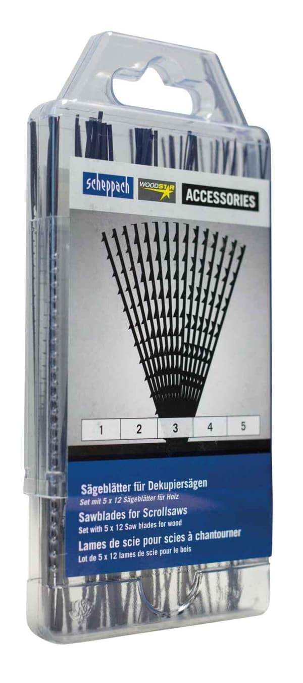 Såguppsättning Scheppach 130x1x0,25mm; 60 st.