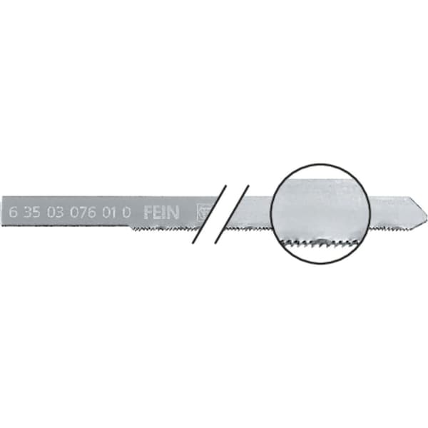 Sticksågsblad Fein Z22-76 SATZ; 5 st.