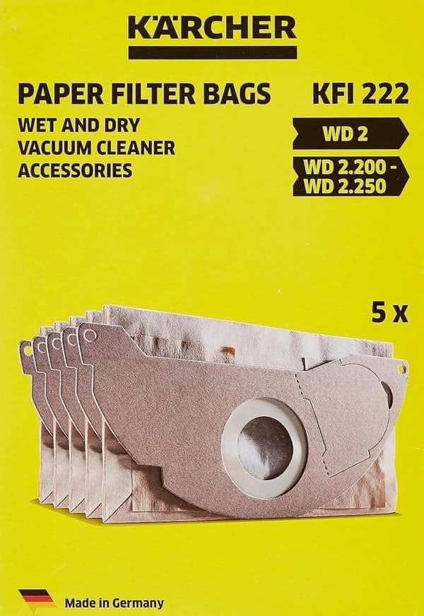 Dammpåse Karcher MV 2; WD 2.200; 5 st.