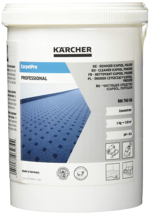 Mattrengöringsmedel i pulverform Karcher RM 760; 0,8 kg