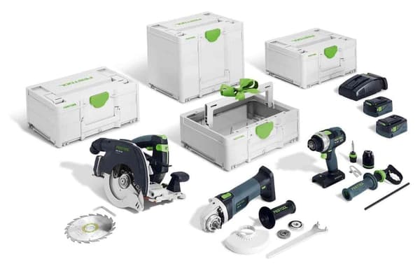 Verktygspaket Festool HKC 55/TPC 18/AGC 18/TB M 137